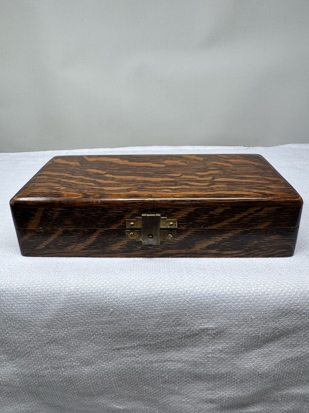 Vintage Trinket Box - High Contrast Wood Grain